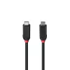 Lindy 2m USB4 240W Type-C kábel, Black Line, 2 m, USB C, USB C, USB4 Gen 3x2, 40 Gbit/s, čierny
