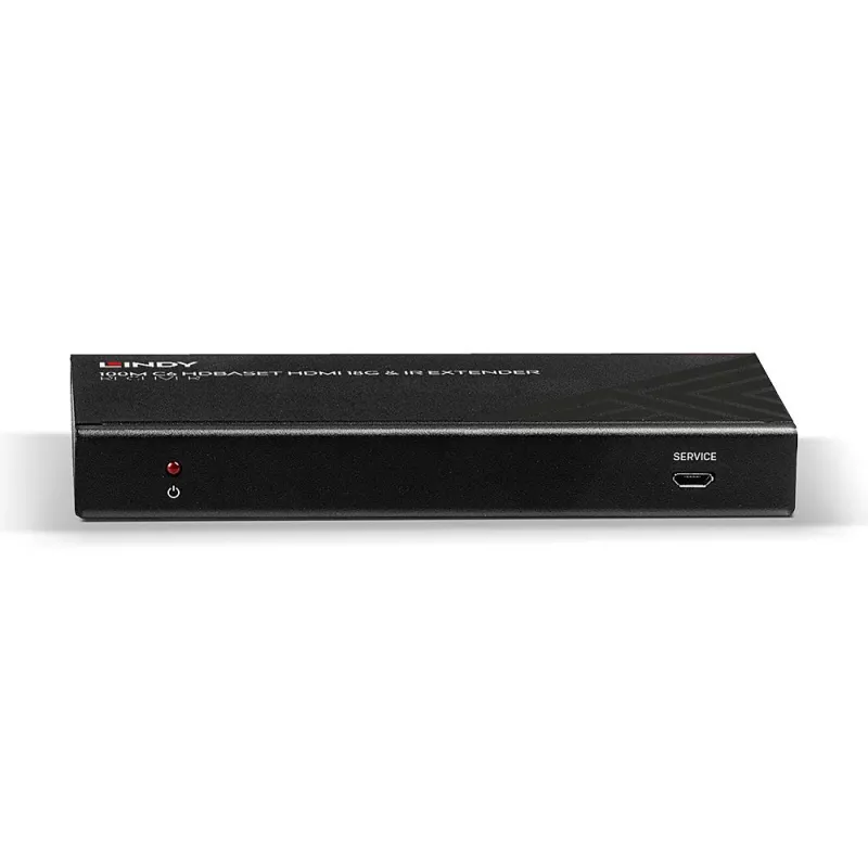 Lindy 100m Cat.6 HDMI 4K60, IR a RS-232 HDBaseT extender, prijímač