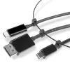 Lindy držiak konvertora USB Type-C, mDP a DisplayPort na HDMI 18G