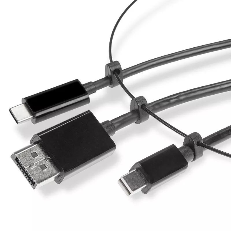 Lindy držiak konvertora USB Type-C, mDP a DisplayPort na HDMI 18G