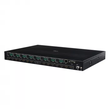 Lindy 38434 8x8 HDMI 4K60 bezproblémová Multi-View Matrix s škálovaním videosteny