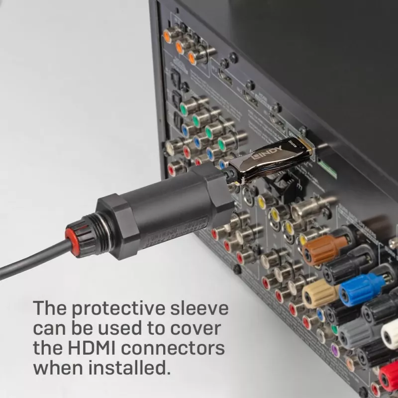 Lindy 38528 HDMI kábel 15 m HDMI typ A (Standard) čierny