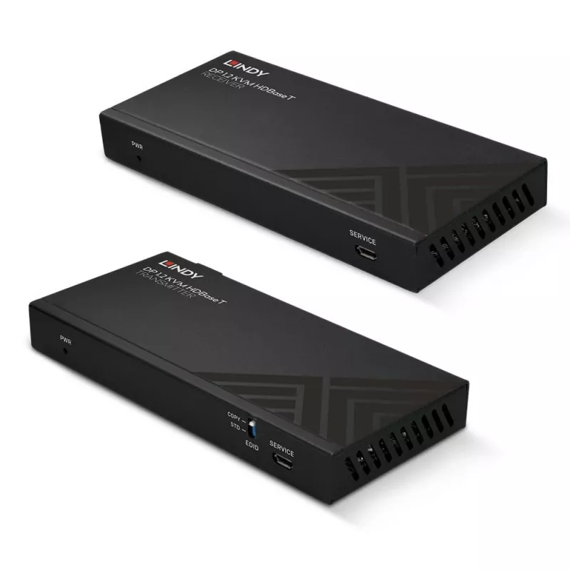 Lindy 150m Cat.6 DisplayPort 1.2, USB, IR a RS-232 HDBaseT KVM extender