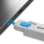 Lindy HDMI Port Blocker súprava, modrá (1x kľúč, 4x blokátory), blokátor portov + kľúč, HDMI, modrá, sivá, akrylonitril-butadién-styrén (ABS), 1 ks, polybag