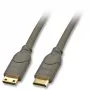 Lindy 0,5m HDMI CAT2 HDMI kábel HDMI typ C (Mini) čierny