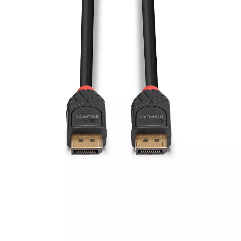 Lindy 5m aktívny kábel DisplayPort 1.4, 5 m, DisplayPort, DisplayPort, konektor samec, konektor samec, 7680 x 4320 pixelov