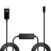 Lindy 10m USB Type C na HDMI 4K60 adaptérový kábel s HDR, 10 m, USB Type-C, HDMI Type A (Standard), konektor samec, konektor samec, rovný