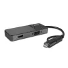 Lindy 43354 dokovacia stanica pre notebook/USB port replikátor USB 3.2 Gen 1 (3.1 Gen 1) Type-A + Type-C čierna