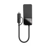Lindy 43354 dokovacia stanica pre notebook/USB port replikátor USB 3.2 Gen 1 (3.1 Gen 1) Type-A + Type-C čierna