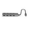 Lindy 4 port USB 3.2 typ C hub s vypínačmi