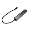 Lindy 43385 rozhranie hub USB Type-C 10000 Mbit/s sivý