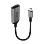 Lindy 43428 video kábel adaptér 0,15 m USB Type-C HDMI sivý