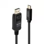 Lindy 2m USB Type C na DisplayPort 4K60 adaptérový kábel s HDR