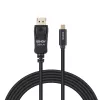Lindy 2m USB Type C na DisplayPort 4K60 adaptérový kábel s HDR