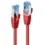 Lindy 47171 sieťový kábel červený 30 m Cat6a S/FTP (S-STP)