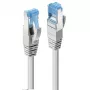 Lindy 1m Cat.6A U/UTP LSZH kábel, sivá, 1 m, Cat6a, U/UTP (UTP), RJ-45, RJ-45, sivá