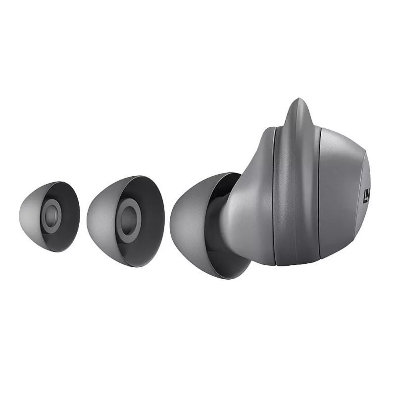 Lindy LE400W Headset bezdrôtový in-ear hudba/všedný deň USB Type-C Bluetooth sivá