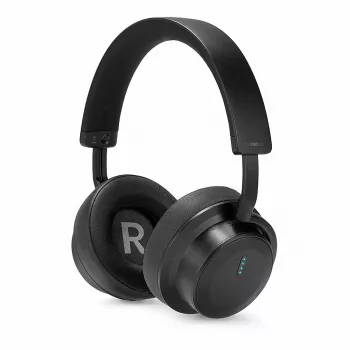 Lindy LH900XW Headset bezdrôtový a káblový s hlavovým mostom hovory/hudba USB Type-C Bluetooth čierny