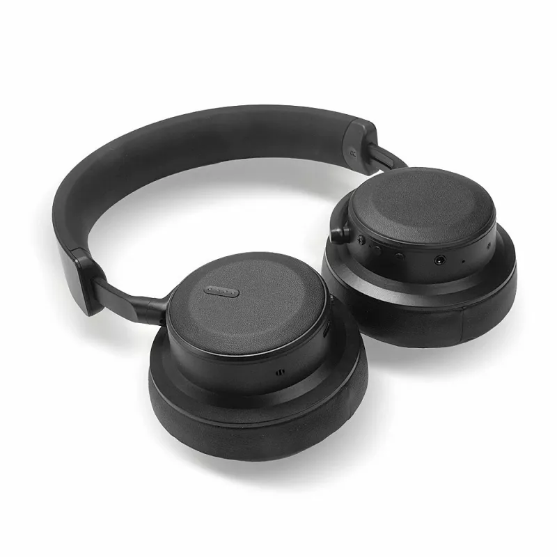 Lindy LH900XW Headset bezdrôtový a káblový s hlavovým mostom hovory/hudba USB Type-C Bluetooth čierny