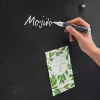 Sigel BA715 marker 2 ks hrot jemný/guľatý biely
