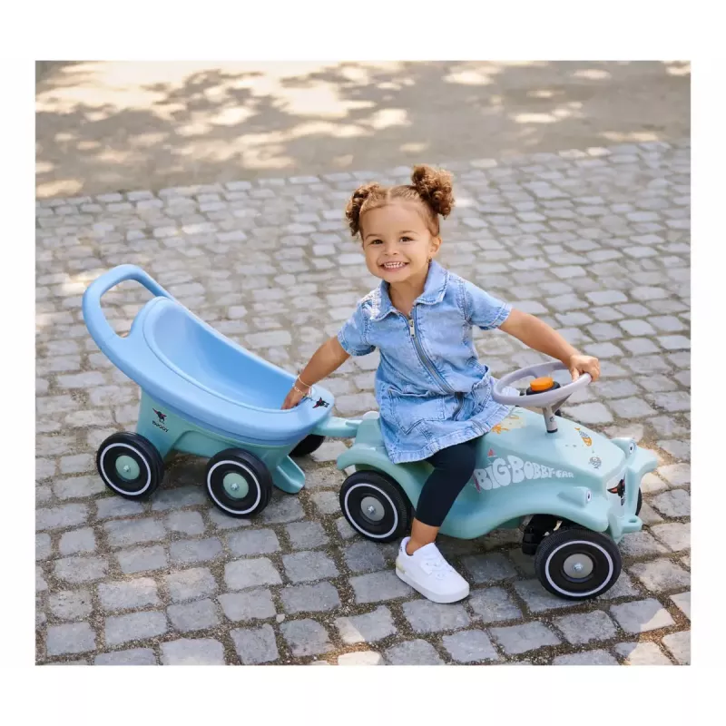 Chodítko Simba-Dickie BIG Buggy 3-in-1 – modrá/tyrkysová, prestaviteľný dizajn