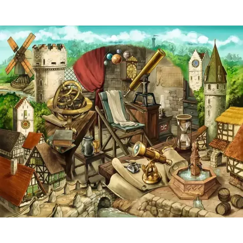 Ravensburger 17446 Puzzle – 919 dielov, 500 mm šírka, odporúčaný vek 14+