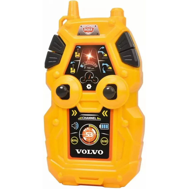 RC bager Dickie Volvo Mining 2,4 GHz diaľkovo ovládaný stavebný model