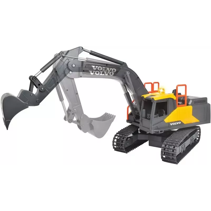 RC bager Dickie Volvo Mining 2,4 GHz diaľkovo ovládaný stavebný model