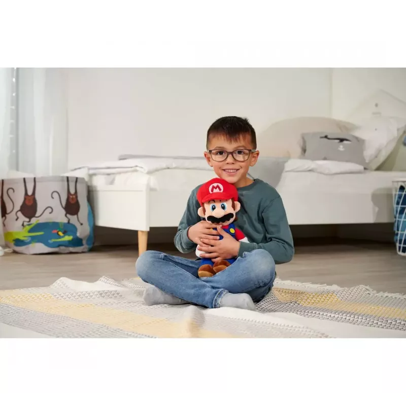 Bábika SIMBA Super Mario – figúrka Super Mario, plyšová hračka