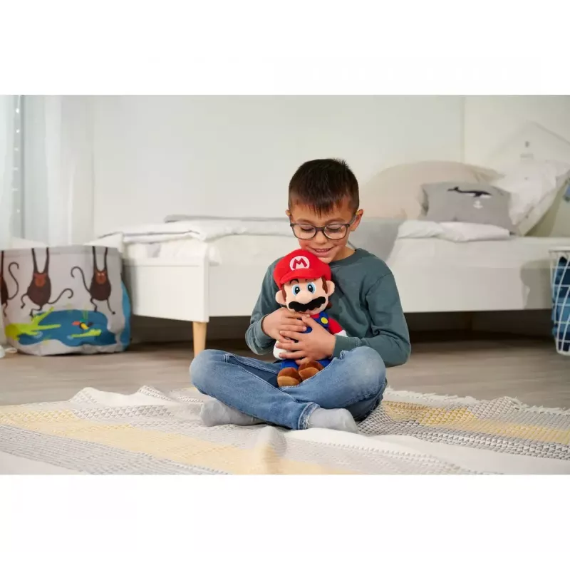 Bábika SIMBA Super Mario – figúrka Super Mario, plyšová hračka