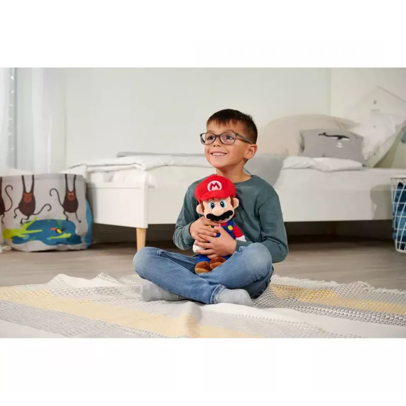 Bábika SIMBA Super Mario – figúrka Super Mario, plyšová hračka