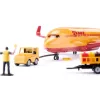 Siku DHL nákladné lietadlo s príslušenstvom predmontované