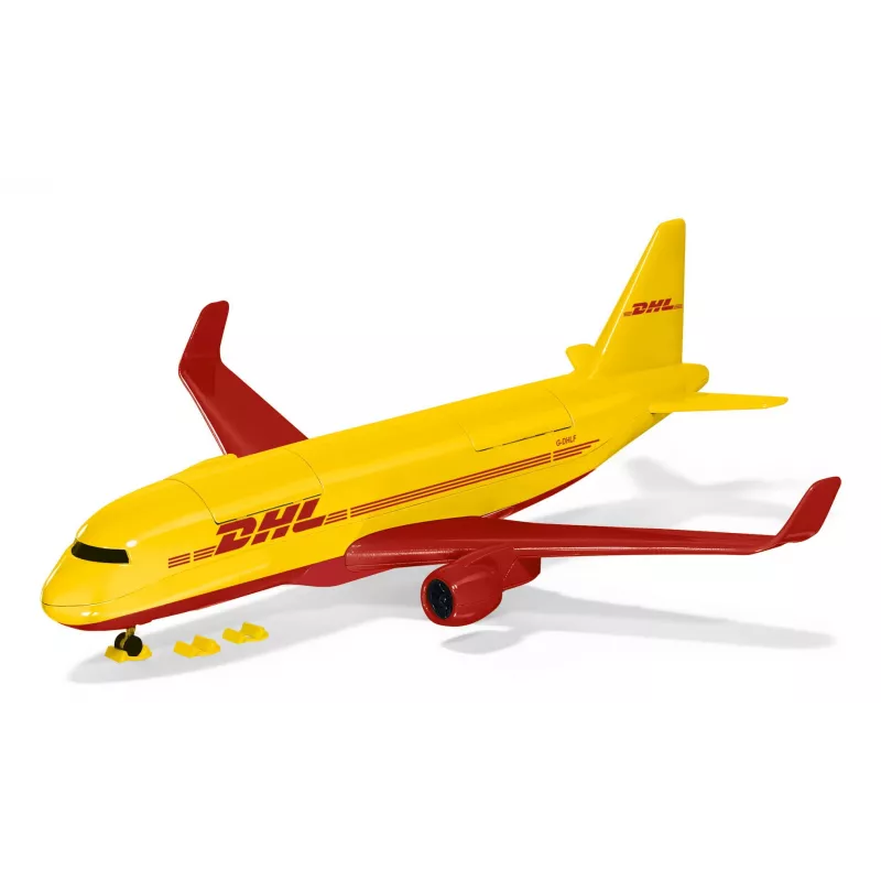 Siku DHL nákladné lietadlo s príslušenstvom predmontované