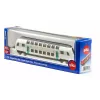 Vlak Siku RATP DOPPELSTOCKZUG kov plast čierna modrá sivá