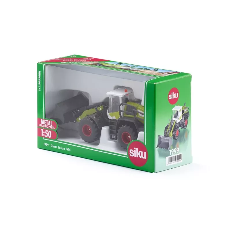 Siku Farmer 1999 Claas Torion 1914 kolesový nakladač, 1:50, zelená/biela