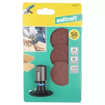 Brúsny kotúč Wolfcraft GmbH 5607000 vhodný na kov drevo