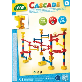 Lena Cascade Knikkerbaan KIGA motorická hračka