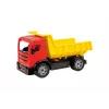 Nákladné auto Lena GIGA TRUCKS sklápačka modrá červená mix