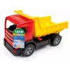 Nákladné auto Lena GIGA TRUCKS sklápačka modrá červená mix