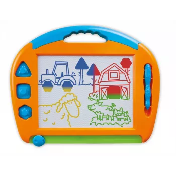 Magnetická kresliaca tabuľa pre deti Simm Spielwaren Colour magic drawing board big
