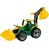 Traktor Lena GIGA TRUCKS ZL-02080 s čelným nakladačom a bagrom