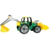 Traktor Lena GIGA TRUCKS ZL-02080 s čelným nakladačom a bagrom