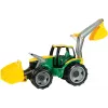 Traktor Lena GIGA TRUCKS ZL-02080 s čelným nakladačom a bagrom