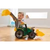Traktor Lena GIGA TRUCKS ZL-02080 s čelným nakladačom a bagrom
