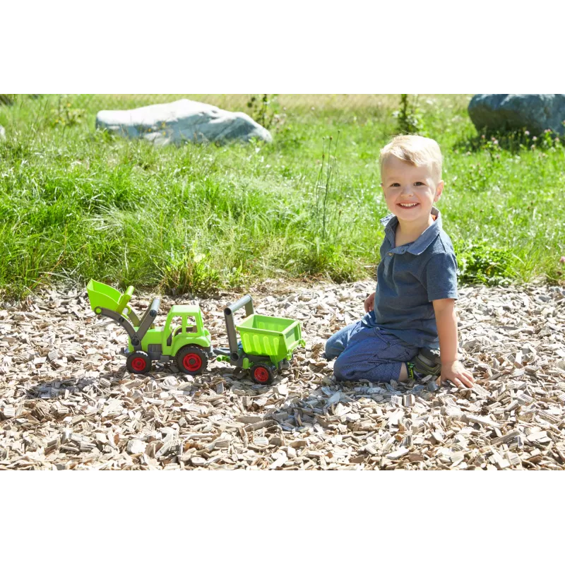 Traktor Lena EcoActives 04213 viacfarebný plast drevo 2+