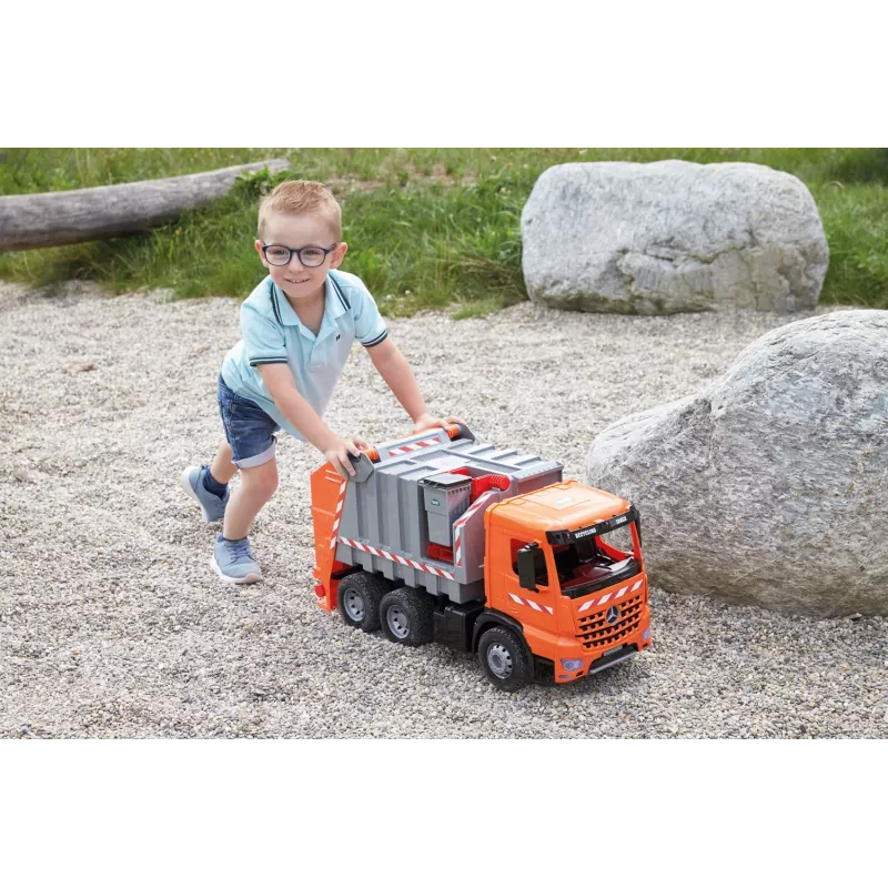 Lena GIGA TRUCKS smetiarske auto Arocs s nálepkami