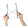 Hama hliníkový stojan na notebook strieborný 39,1 cm (15,4 inch)