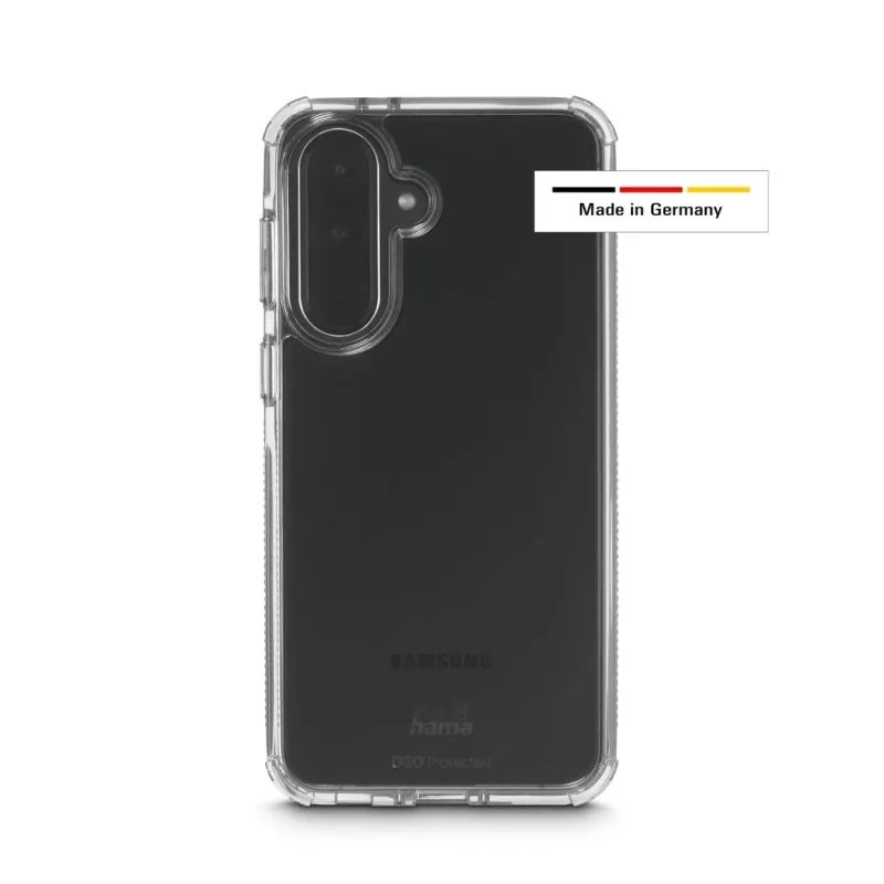 Puzdro na mobil HAMA 00080322 — transparentné ochranné puzdro pre Samsung Galaxy A37 5G