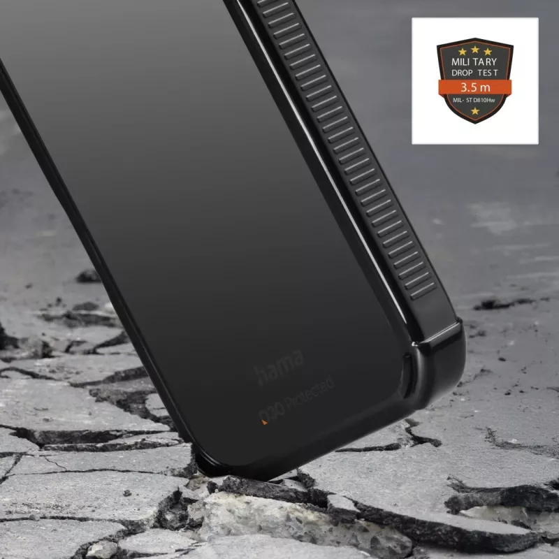 Puzdro na mobil HAMA Extreme Protect pre Samsung Galaxy A57 5G, čierne