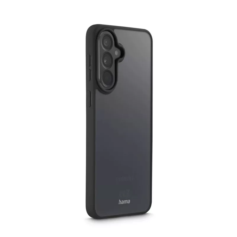 Puzdro na mobil HAMA Frame Protect pre Samsung Galaxy A57 5G — čierne / transparentné